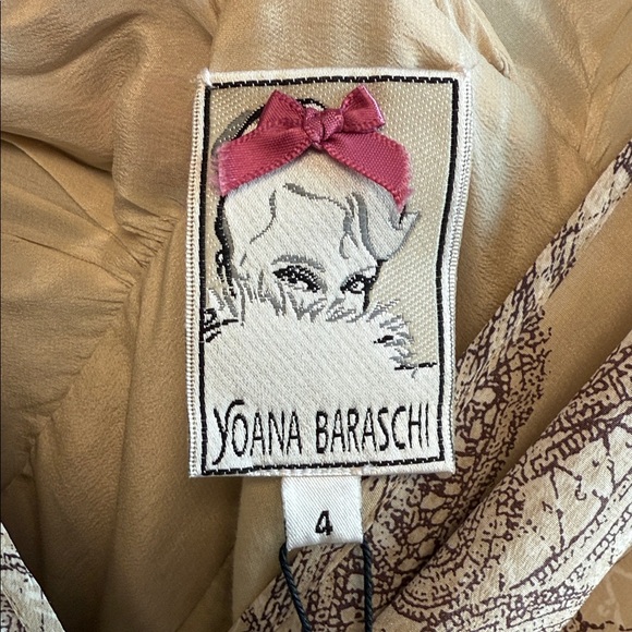 Yoana Baraschi Printed Sleeveless Dress Women’s Size 4 – NWT - Picture 8 of 9